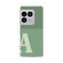スリムプロテクションケース［ オリジナル - initial two tone - A green ］