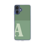 スリムプロテクションケース［ オリジナル - initial two tone - A green ］