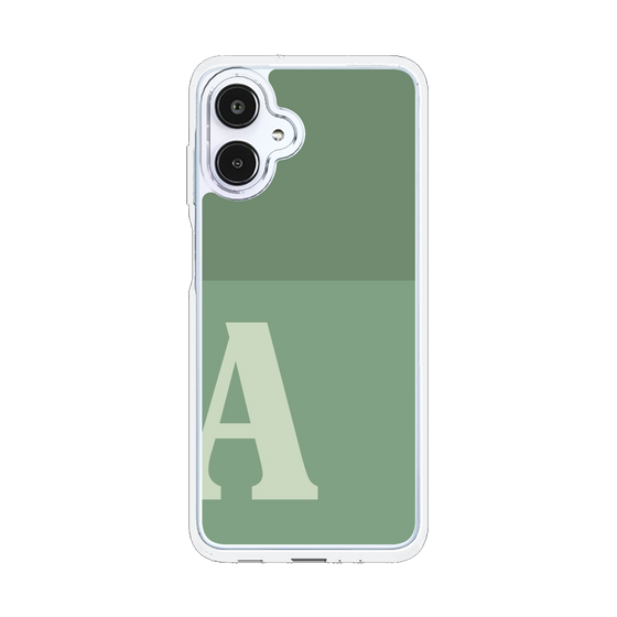 スリムプロテクションケース［ オリジナル - initial two tone - A green ］