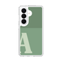 スリムプロテクションケース［ オリジナル - initial two tone - A green ］