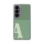 スリムプロテクションケース［ オリジナル - initial two tone - A green ］