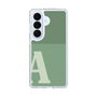 スリムプロテクションケース［ オリジナル - initial two tone - A green ］
