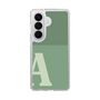スリムプロテクションケース［ オリジナル - initial two tone - A green ］
