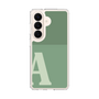 スリムプロテクションケース［ オリジナル - initial two tone - A green ］