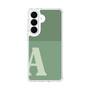 スリムプロテクションケース［ オリジナル - initial two tone - A green ］