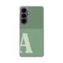 スリムプロテクションケース［ オリジナル - initial two tone - A green ］