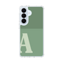 スリムプロテクションケース［ オリジナル - initial two tone - A green ］