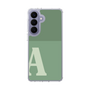 スリムプロテクションケース［ オリジナル - initial two tone - A green ］