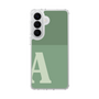 スリムプロテクションケース［ オリジナル - initial two tone - A green ］