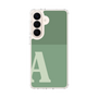 スリムプロテクションケース［ オリジナル - initial two tone - A green ］