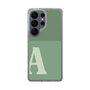スリムプロテクションケース［ オリジナル - initial two tone - A green ］