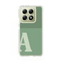スリムプロテクションケース［ オリジナル - initial two tone - A green ］