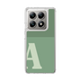 スリムプロテクションケース［ オリジナル - initial two tone - A green ］
