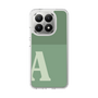 スリムプロテクションケース［ オリジナル - initial two tone - A green ］