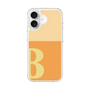 スリムプロテクションケース［ オリジナル - initial two tone - B orange ］