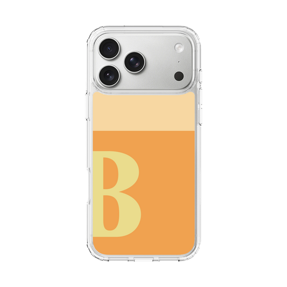 スリムプロテクションケース［ オリジナル - initial two tone - B orange ］