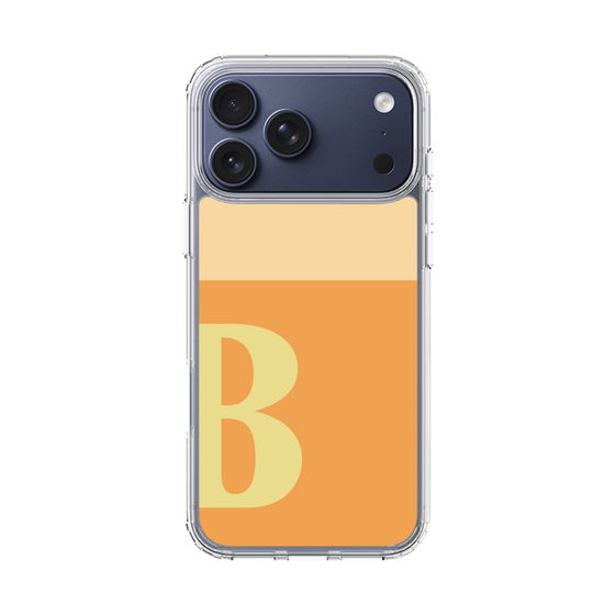 スリムプロテクションケース［ オリジナル - initial two tone - B orange ］