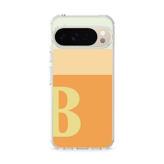 スリムプロテクションケース［ オリジナル - initial two tone - B orange ］