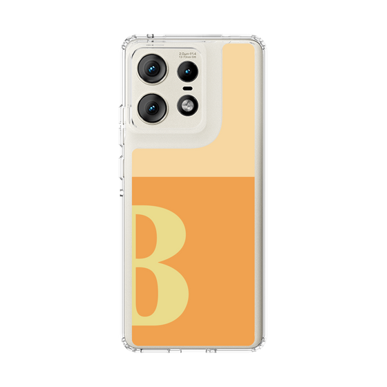 スリムプロテクションケース［ オリジナル - initial two tone - B orange ］