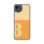 スリムプロテクションケース［ オリジナル - initial two tone - B orange ］