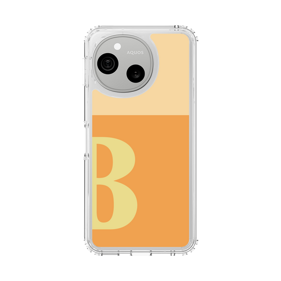 スリムプロテクションケース［ オリジナル - initial two tone - B orange ］