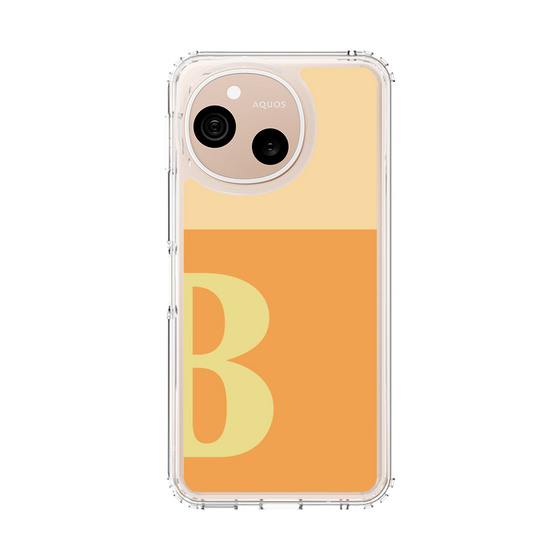 スリムプロテクションケース［ オリジナル - initial two tone - B orange ］