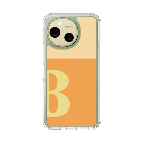 スリムプロテクションケース［ オリジナル - initial two tone - B orange ］