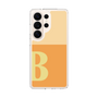 スリムプロテクションケース［ オリジナル - initial two tone - B orange ］