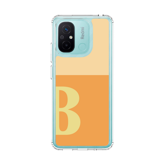 スリムプロテクションケース［ オリジナル - initial two tone - B orange ］