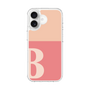 スリムプロテクションケース［ オリジナル - initial two tone - B pink ］