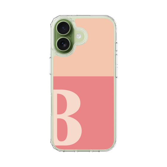 スリムプロテクションケース［ オリジナル - initial two tone - B pink ］