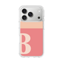 スリムプロテクションケース［ オリジナル - initial two tone - B pink ］