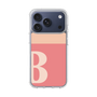 スリムプロテクションケース［ オリジナル - initial two tone - B pink ］