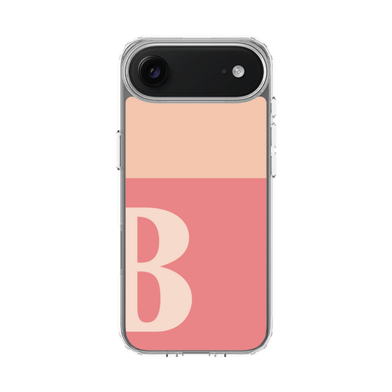 スリムプロテクションケース［ オリジナル - initial two tone - B pink ］