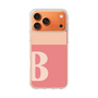 スリムプロテクションケース［ オリジナル - initial two tone - B pink ］