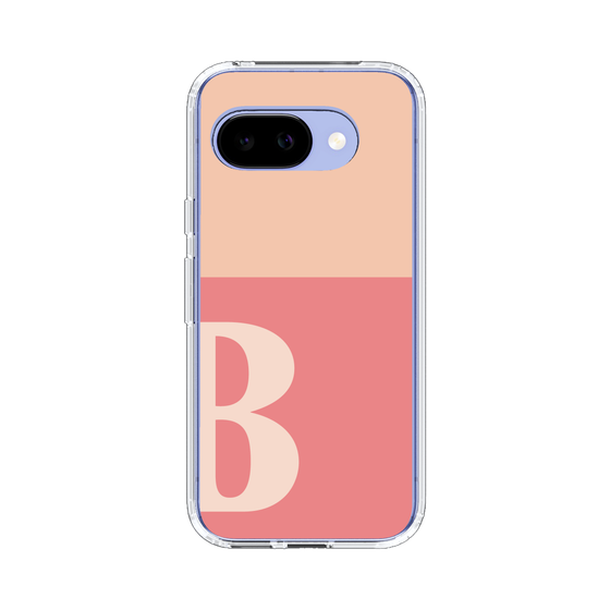 スリムプロテクションケース［ オリジナル - initial two tone - B pink ］