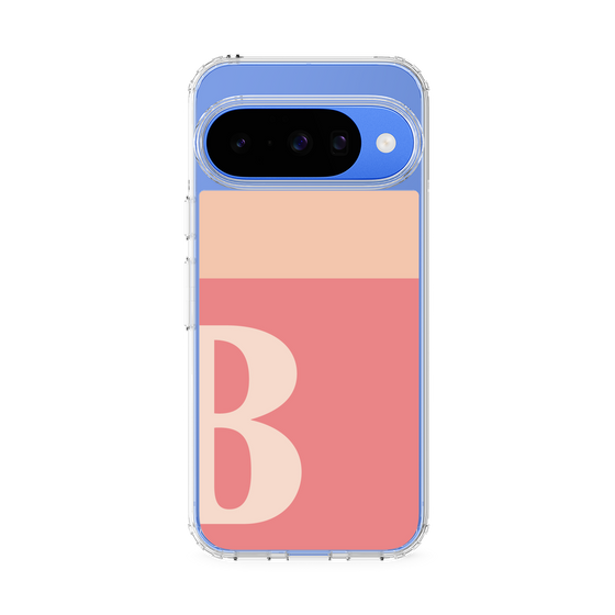 スリムプロテクションケース［ オリジナル - initial two tone - B pink ］
