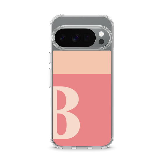 スリムプロテクションケース［ オリジナル - initial two tone - B pink ］