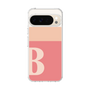 スリムプロテクションケース［ オリジナル - initial two tone - B pink ］
