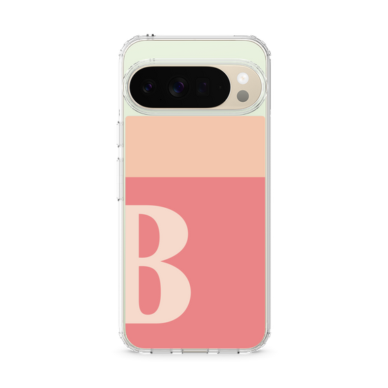スリムプロテクションケース［ オリジナル - initial two tone - B pink ］