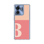 スリムプロテクションケース［ オリジナル - initial two tone - B pink ］