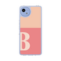 スリムプロテクションケース［ オリジナル - initial two tone - B pink ］