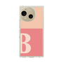 スリムプロテクションケース［ オリジナル - initial two tone - B pink ］