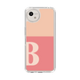 スリムプロテクションケース［ オリジナル - initial two tone - B pink ］
