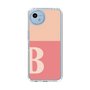 スリムプロテクションケース［ オリジナル - initial two tone - B pink ］