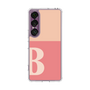 スリムプロテクションケース［ オリジナル - initial two tone - B pink ］