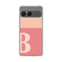 スリムプロテクションケース［ オリジナル - initial two tone - B pink ］