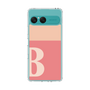スリムプロテクションケース［ オリジナル - initial two tone - B pink ］