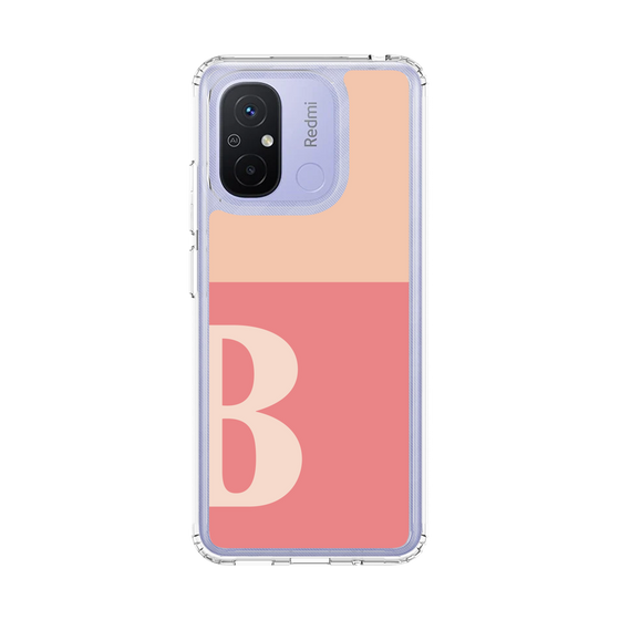 スリムプロテクションケース［ オリジナル - initial two tone - B pink ］