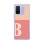 スリムプロテクションケース［ オリジナル - initial two tone - B pink ］